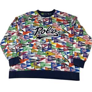 Polo Ralph Lauren Baseball Pennant Sweatshirt 2XB